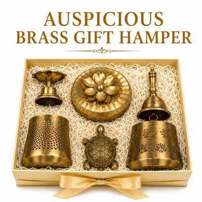 Auspicious Brass Gift Hamper